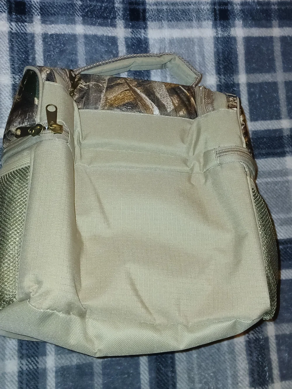 Tan Camouflage Cooler Bag